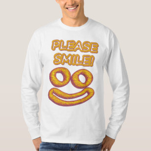 "Please Smile!" Cute Design. Buy Now T-Shirt
