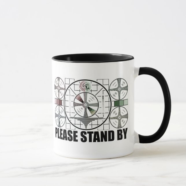 Please Stand By Mug (Right)
