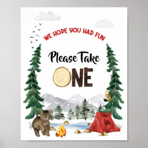 Please Take One Party Favor Sign