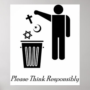 Please Think Responsibly Poster