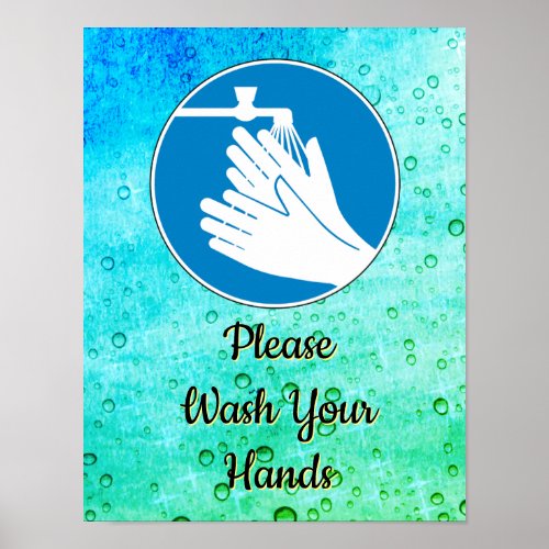 Please Wash Your Hands 2020 Bathroom Hygiene Sign