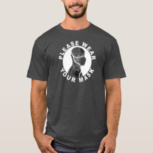 Please Wear Your Mask Men's T-Shirt (Pittsburgh)