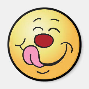 Pleased Face Grumpey Magnet