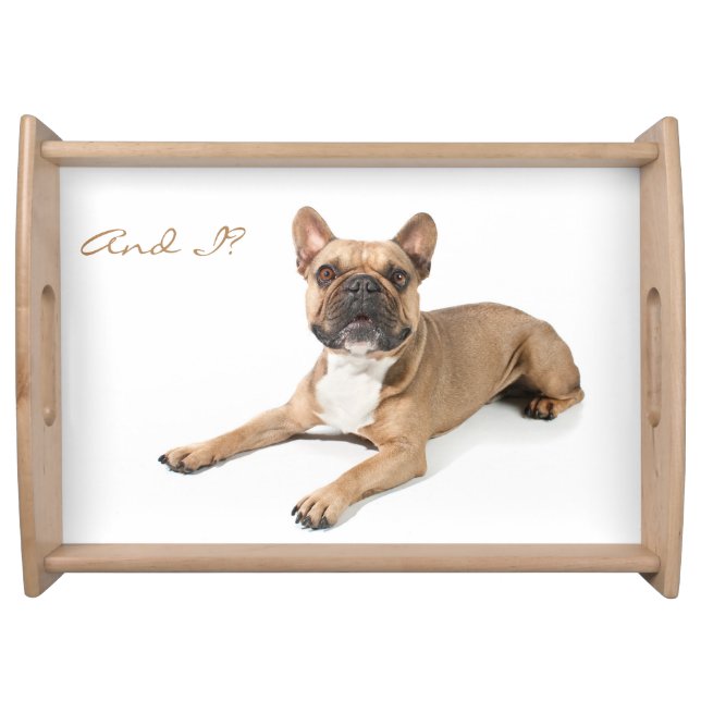 Pleaseee! Serving Tray (Front)