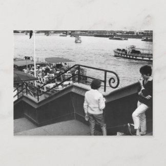 Pleasure Boats On The Thames Postcard