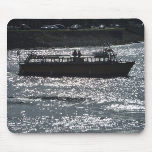 Pleasure Craft Cardiff Bay Harbour Mouse Pad