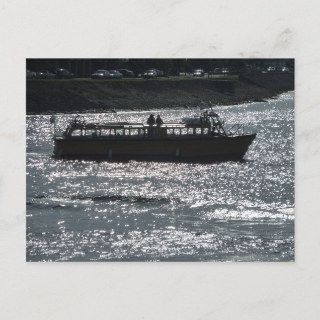 Pleasure Craft, Cardiff Bay Harbour Postcard (Front)