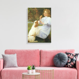 Pleasures of Hope by William Henry Gore Canvas Print
