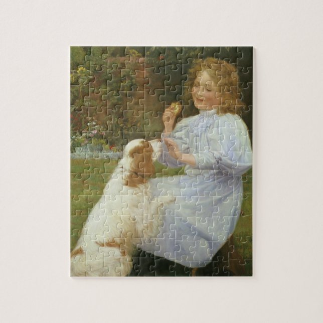 Pleasures of Hope by William Henry Gore Jigsaw Puzzle (Vertical)