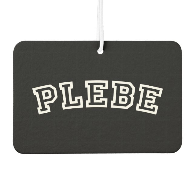 PLEBE AIR FRESHENER (Front)
