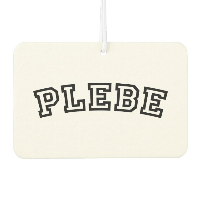 PLEBE AIR FRESHENER (Front)