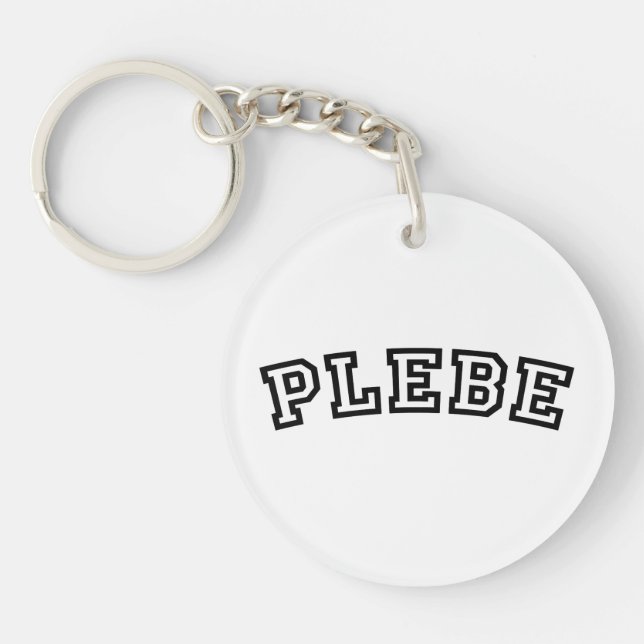 PLEBE KEYCHAIN (Front)