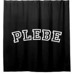 PLEBE SHOWER CURTAIN