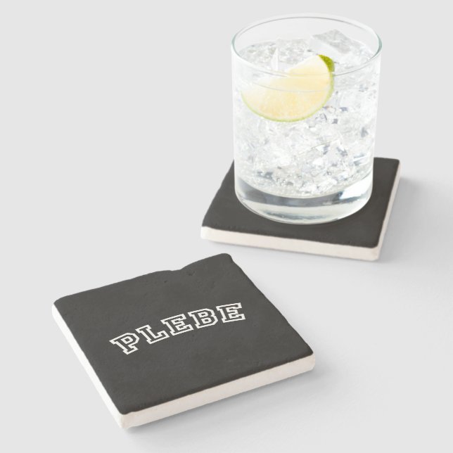 PLEBE STONE COASTER (Side)