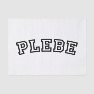 PLEBE TISSUE PAPER