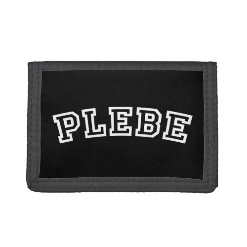 PLEBE TRIFOLD WALLET