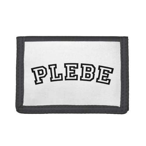 PLEBE TRIFOLD WALLET