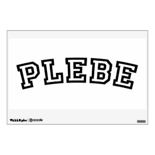 PLEBE WALL DECAL