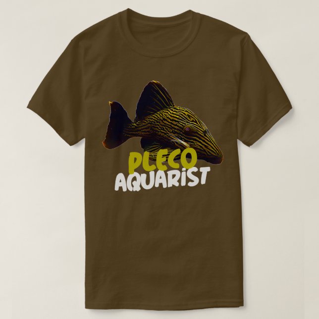 Pleco Aquarist Shirt (Design Front)