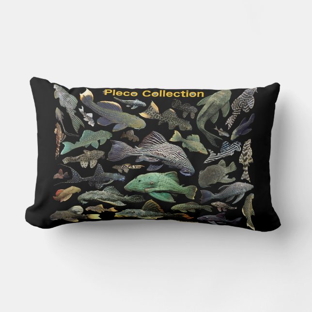 Pleco Collection Lumbar Pillow (Front)