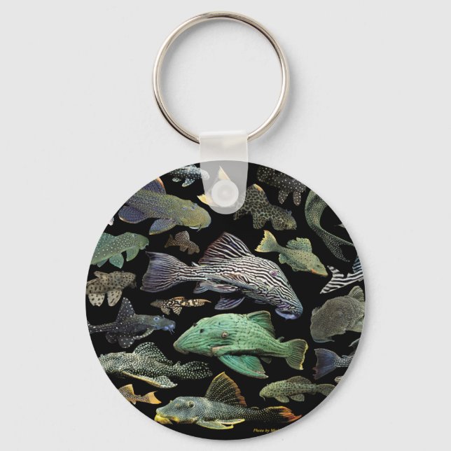 Pleco Keychain (Front)