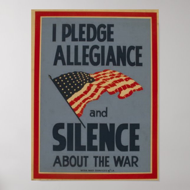 Pledge Allegiance - 1941 poster (Front)
