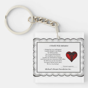 Pledge Keychain