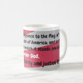 Pledge of Allegiance mug (Front Right)