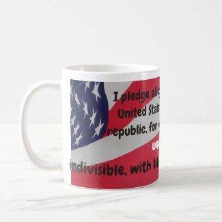 Pledge of Allegiance mug