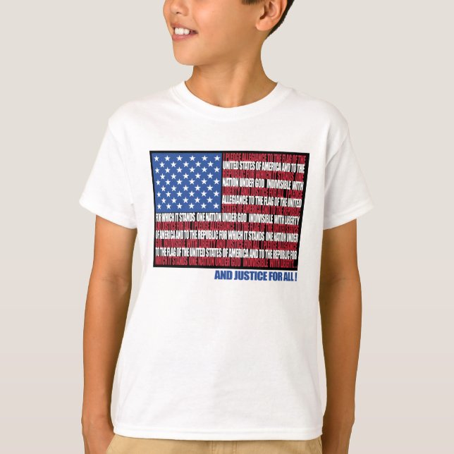 Pledge of Allegiance t-shirt (Front)
