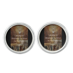 Pledging to Jesus Cufflinks