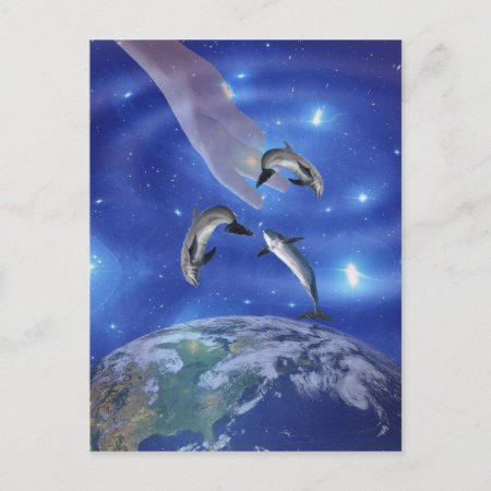 Pleiades Art Of Creation Postcard