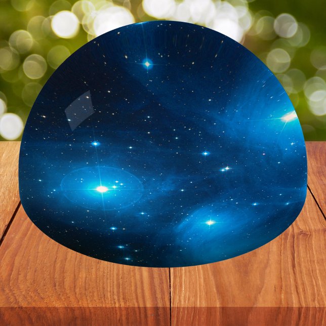Pleiades Open Star Cluster Paperweight (Creator Uploaded)