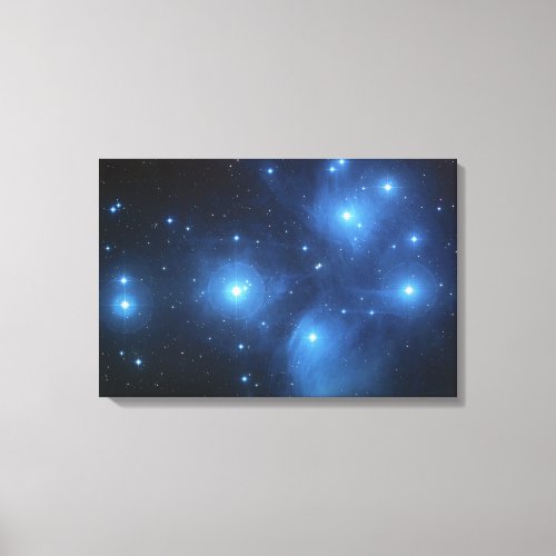 Pleiades or The Seven Sisters M45 Canvas Print