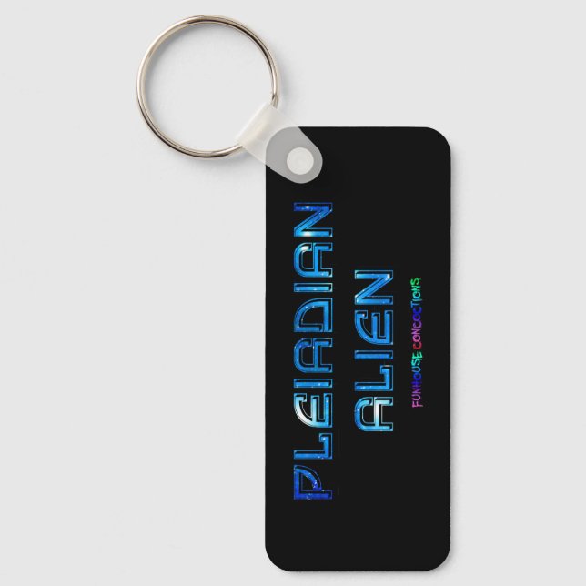 Pleiadian Alien Keychain (Front)