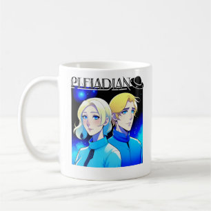 Pleiadian Alien Race and UFO Coffee Mug