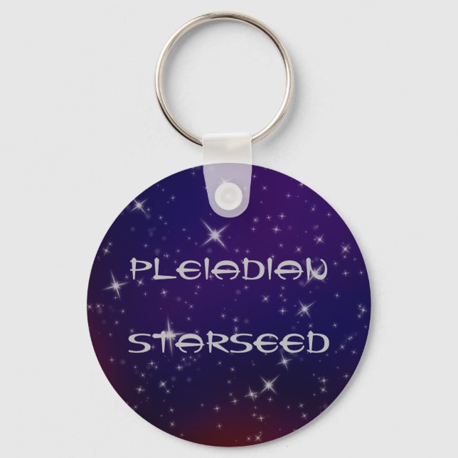 Pleiadian Starseed Keychain (Front)