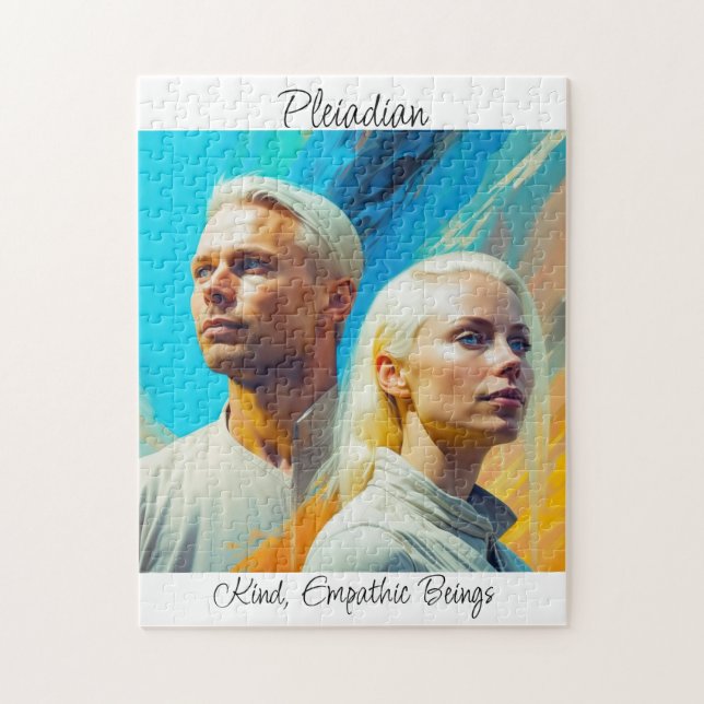 Pleiadians Extraterrestrial Alien Race Jigsaw Puzzle (Vertical)