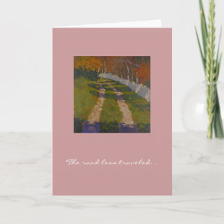 plein air landscape generic greeting card
