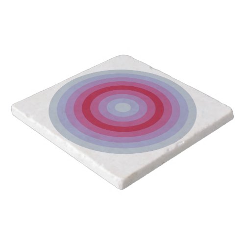 Plein Air Viva Magenta Circles Trivet