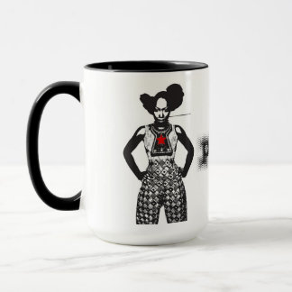 Plena Punk Puerto Rican Art Mug