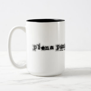 Plena Punk Puerto Rican Art Two-Tone Coffee Mug