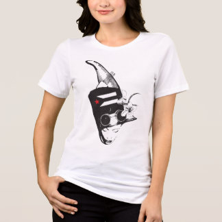 Plena Punk Puerto Rican Art Women's T-Shirt Tri-Blend Shirt