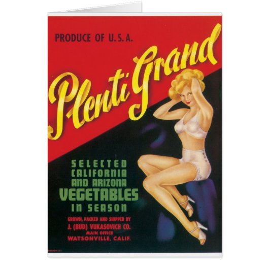 Plenti Grand Cards (Front)