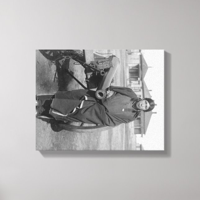 "Plenty Horses" Who Slew Lieut. Casey Photograph Canvas Print (Front)