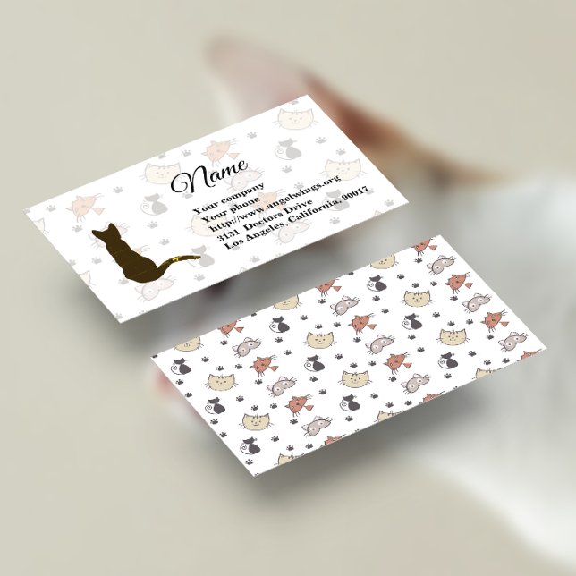 Plenty of Cats 2 Business Card (Creator Uploaded)