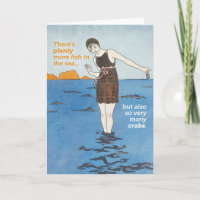 Plenty of fish, but many crabs - breakup card