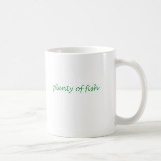 plenty of fish coffee mug