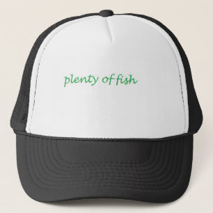 plenty of fish trucker hat
