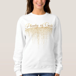 Plenty of Gold Golden Glitter Sweatshirt